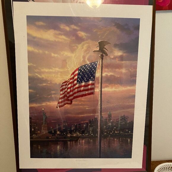 "The Light of Freedom" by Thomas Kinkade Offset Lithograph - Picture 4 of 10